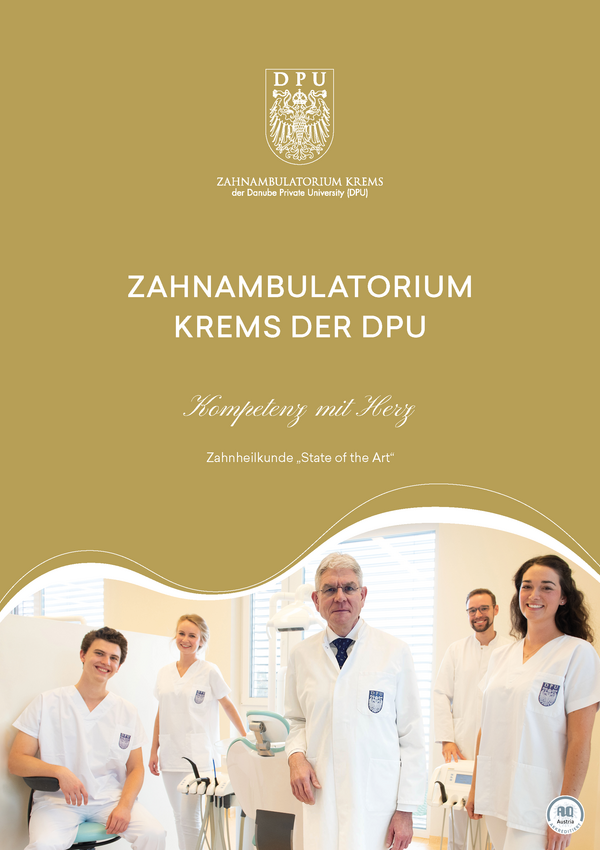 Zahnambulatorium Krems der DPU-Broschüre