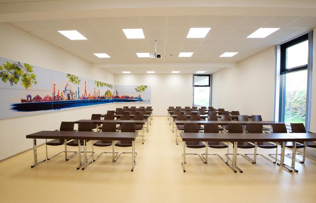 Lecture hall in the new building